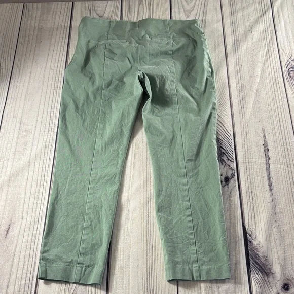 a new day Sage Green Side Zip Chinos Pants Spring Size 10 - Picture 10 of 11